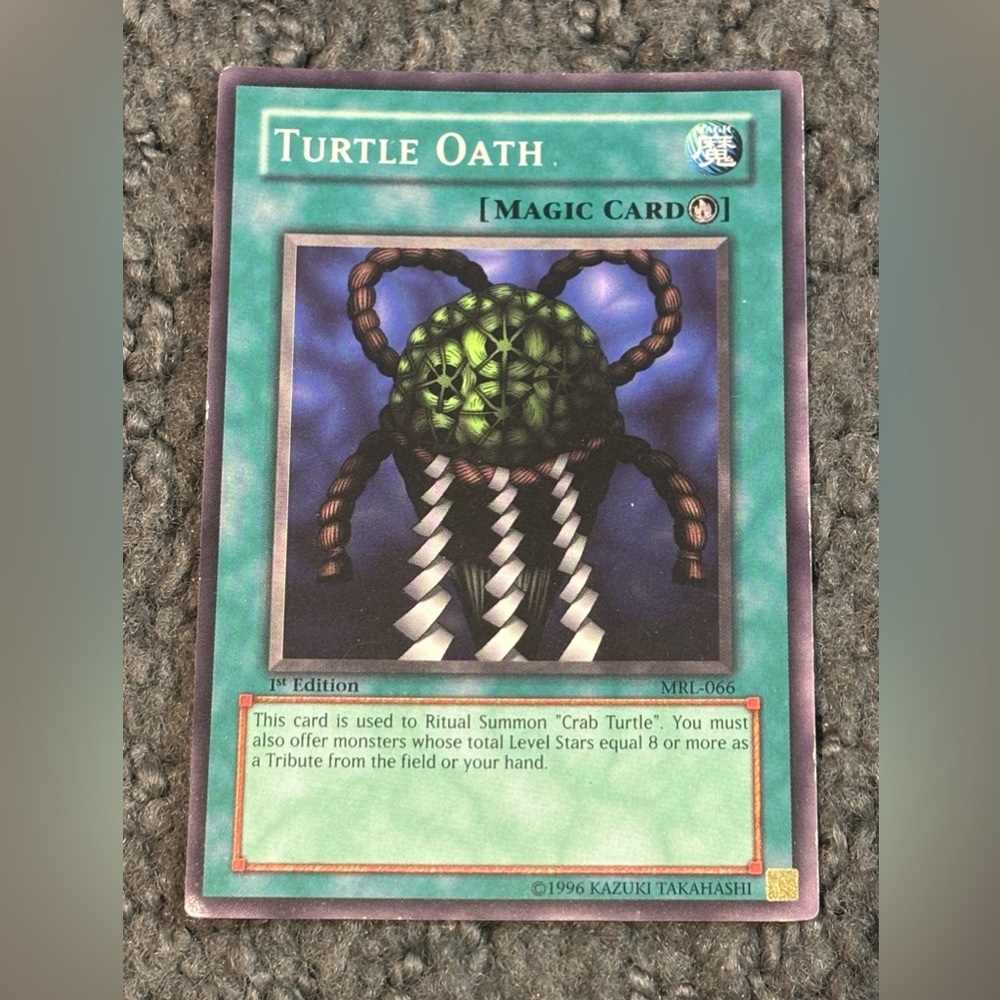 Yu-Gi-Oh TCG Turtle Oath MRL-066 1st Edition